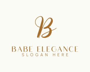 Elegant Feminine Script logo design