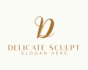 Elegant Feminine Script logo design