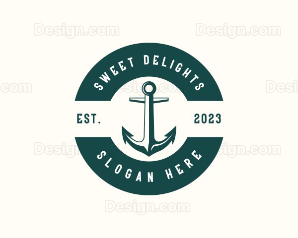 Cruise Ship Anchor Logo