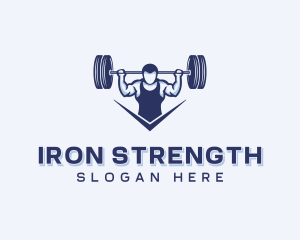 Weightlifting Strong Man logo