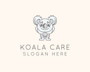 Koala Animal Toy logo design