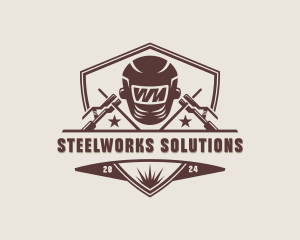 Industrial Welding Metalworks logo design