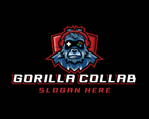 Gorilla Ape Gaming logo design