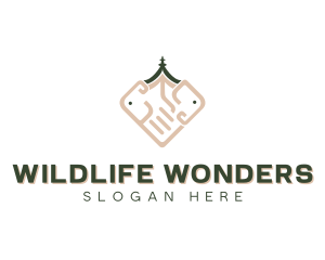 Elephant Wildlife Safari logo design