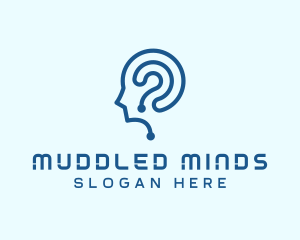 AI Mind Circuitry logo design