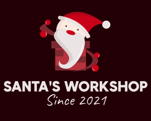 Santa Claus Decor logo design