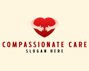 Caring Heart Hug  logo