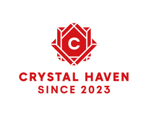 Crystal Gem Jewelry logo design