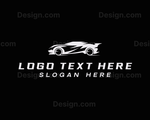 Sports Car Racing Logo