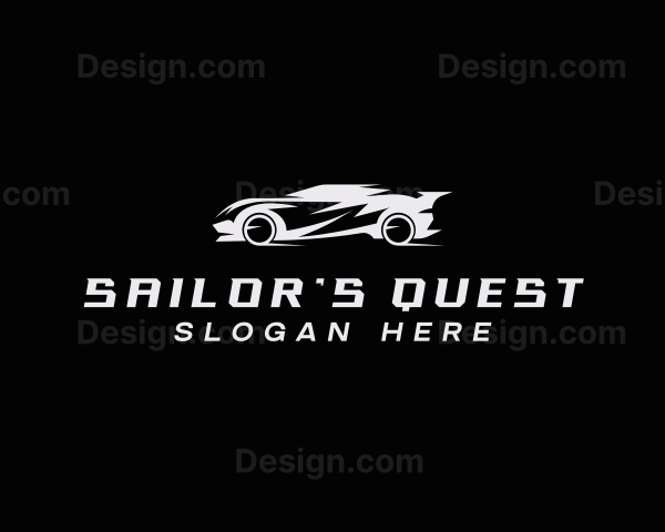 Sports Car Racing Logo