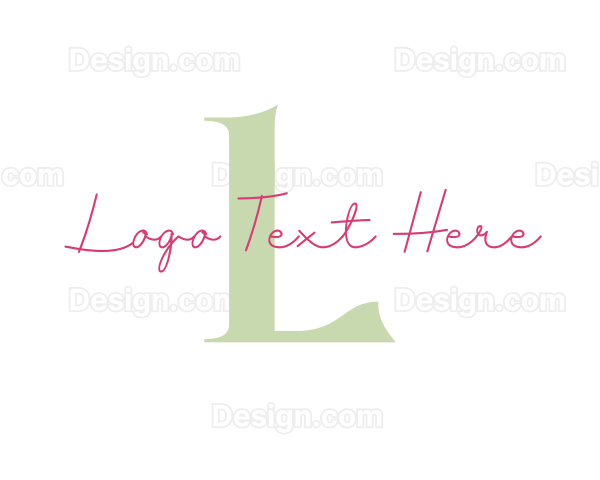 Luxury Feminine Beauty Logo