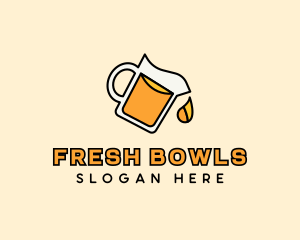 Fruit Juice Pitcher logo design