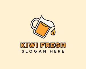 Fruit Juice Pitcher logo design