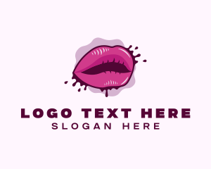 Lips Lipstick Cosmetics logo