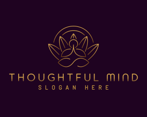 Yoga Wellness Meditation logo design