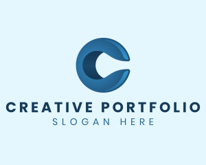 Creative Startup Business Letter C logo design