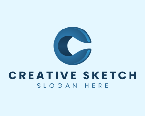 Creative Startup Business Letter C logo design