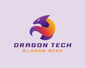 Dragon Creature Team logo design