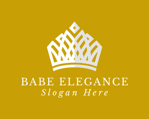 Elegant Crown Jewelry logo design