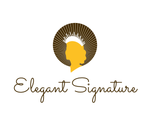 Elegant Beauty Crown logo design