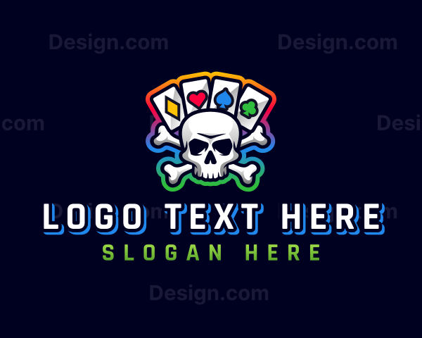 Casino Skull Bone Logo