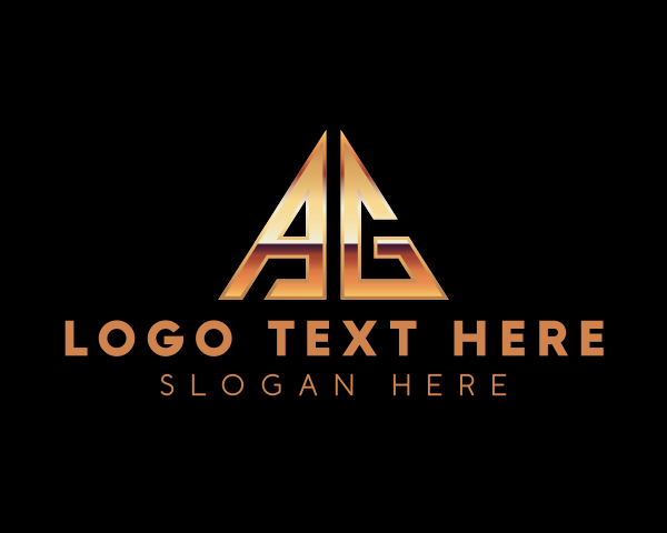 Letter Ag logo example 4
