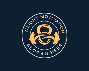 Weights Fitness Gym logo