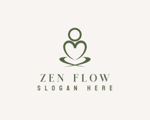 Wellness Zen Yoga logo design