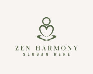 Wellness Zen Yoga logo design