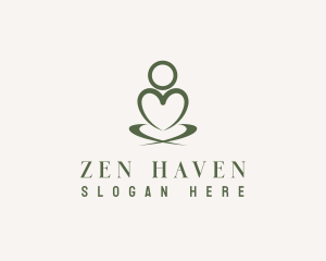 Wellness Zen Yoga logo design