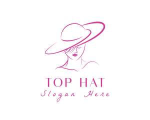 Elegant Fashion Lady logo design