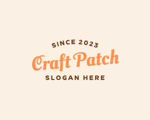 Craft Workshop Wordmark logo design