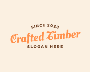 Craft Workshop Wordmark logo design