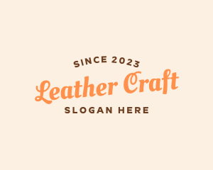 Craft Workshop Wordmark logo design