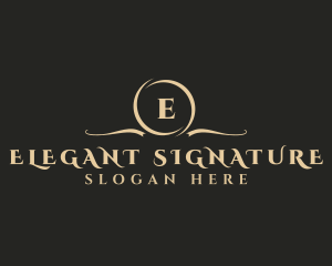 High End Event Stylist  logo design