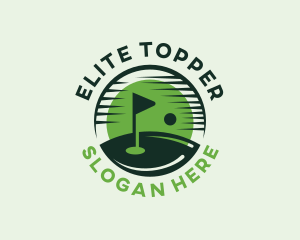 Golf Course Tournament logo design