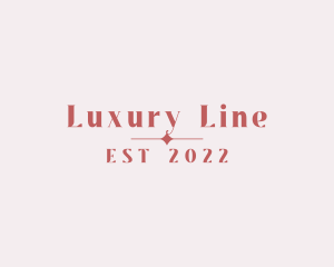 Luxury Fashion Boutique logo design