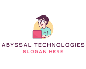 Technology Programming Coder logo design