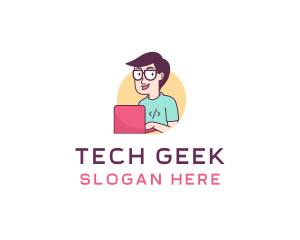 Technology Programming Coder logo design