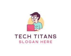 Technology Programming Coder logo