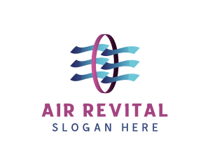 Industrial Ventilation Cooling logo design