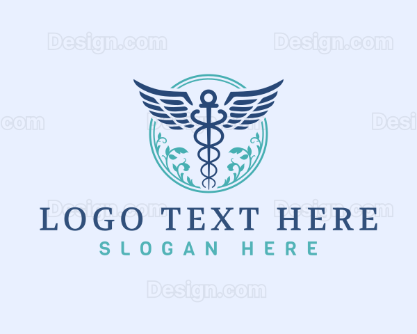 Caduceus Wings Hospital Logo