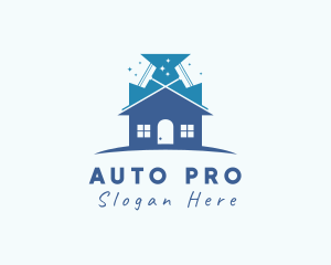 Apartment House Cleaning logo