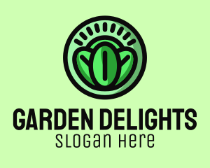 Organic Vegetable Garden logo design