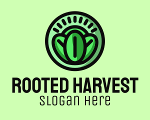 Organic Vegetable Garden logo design