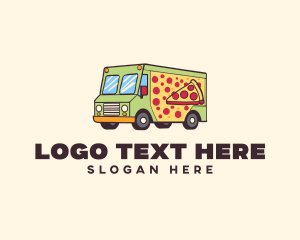 Pizza Food Truck logo