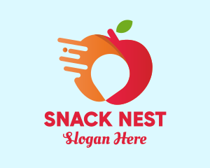 Fast Fruit Delivery logo design