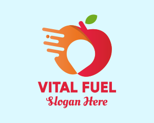 Fast Fruit Delivery logo design