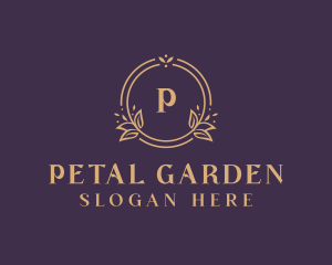 Wedding Event Floral logo design