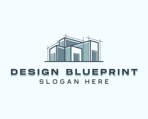 Contractor Architect Blueprint logo